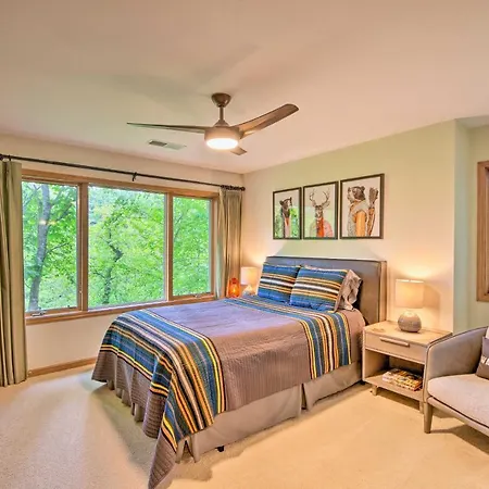 Quiet Riverfront Escape With Deck And Fly Fishing!